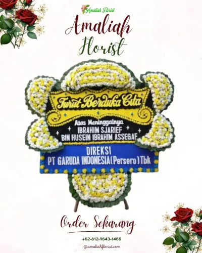 Papan Bunga Duka di Parakanmuncang